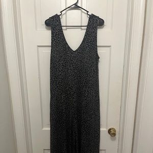 Socialite Leopard Print Jumpsuit Size Small